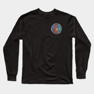 Keep Smiling, Happy Smiling Monsters Long Sleeve T-Shirt